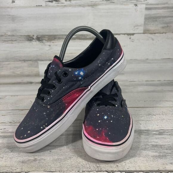 Vans Era 59 Cosmic Black Red Galaxy Space Skate Shoes M8/W9.5 Lace Up - Picture 5 of 8